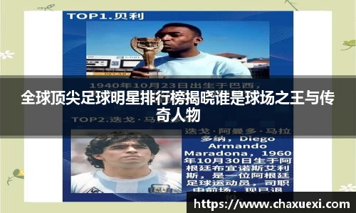 全球顶尖足球明星排行榜揭晓谁是球场之王与传奇人物